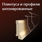 картинка: Picture: Плинтуса & Профили шпонированные